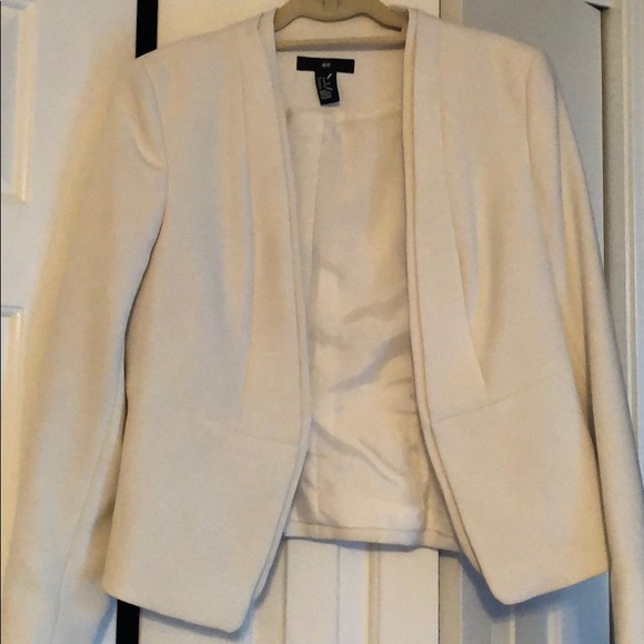 Cream blazer - Picture 3 of 4